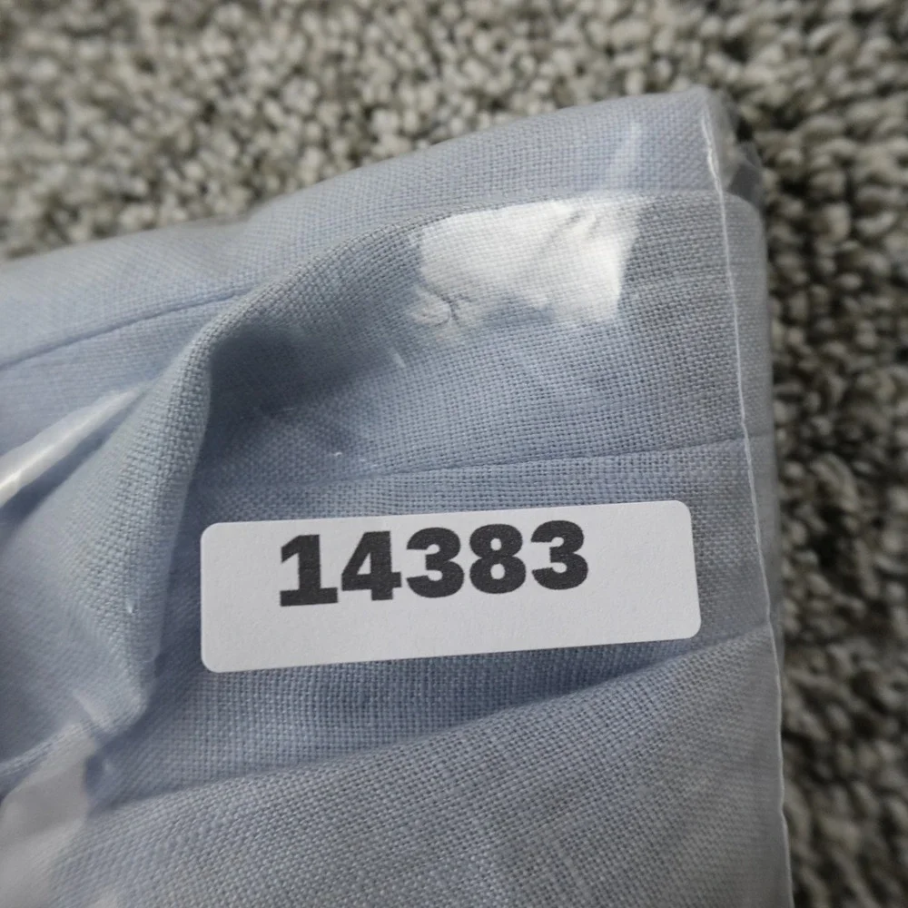 VTG Ralph Lauren Pants Mens‎ 40X32 Blue Linen Chino Dress Trouser Beach Preppy